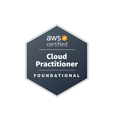 AWS Cloud Practitioner badge