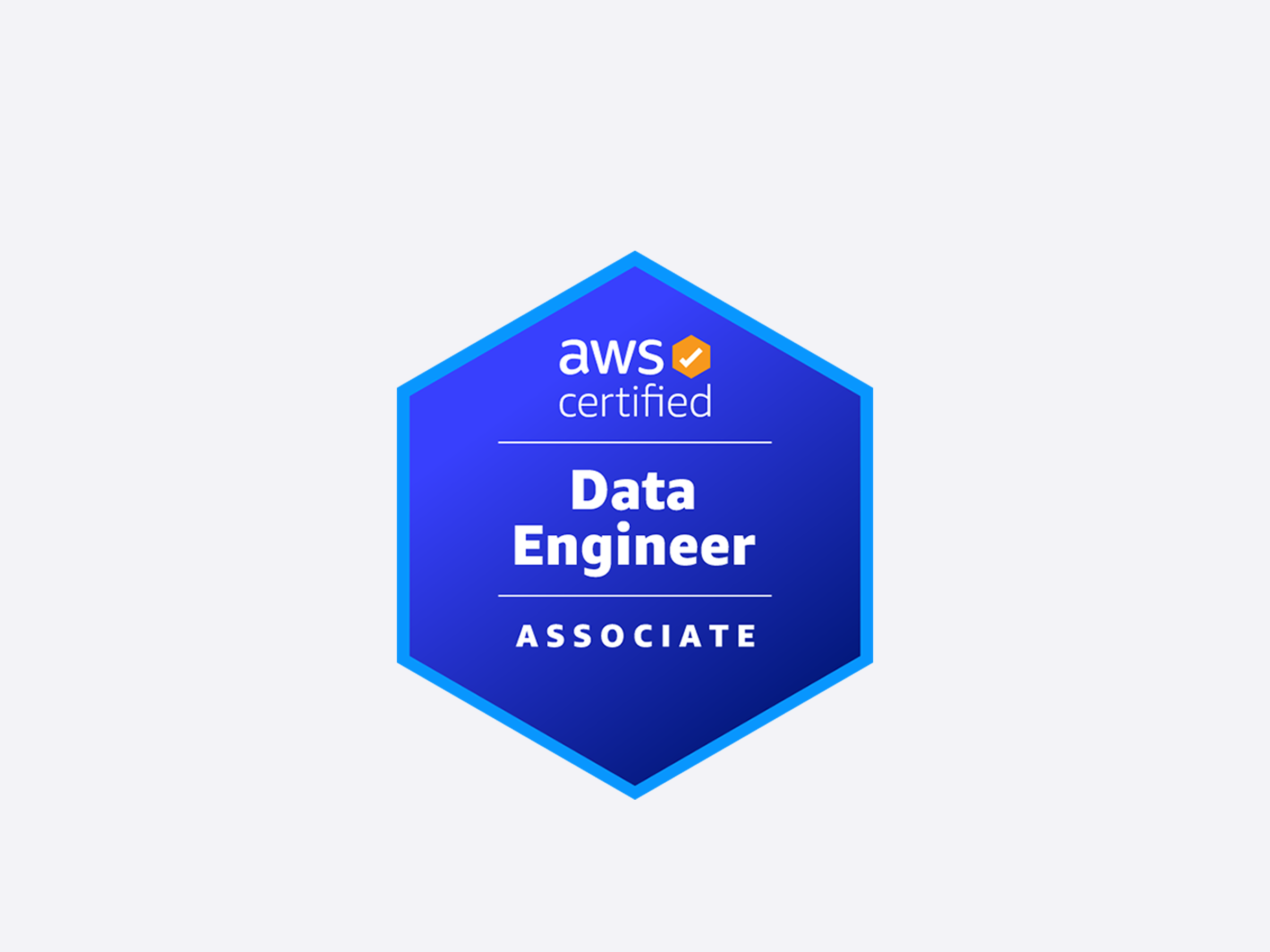 AWS Data Engineer Associate badge