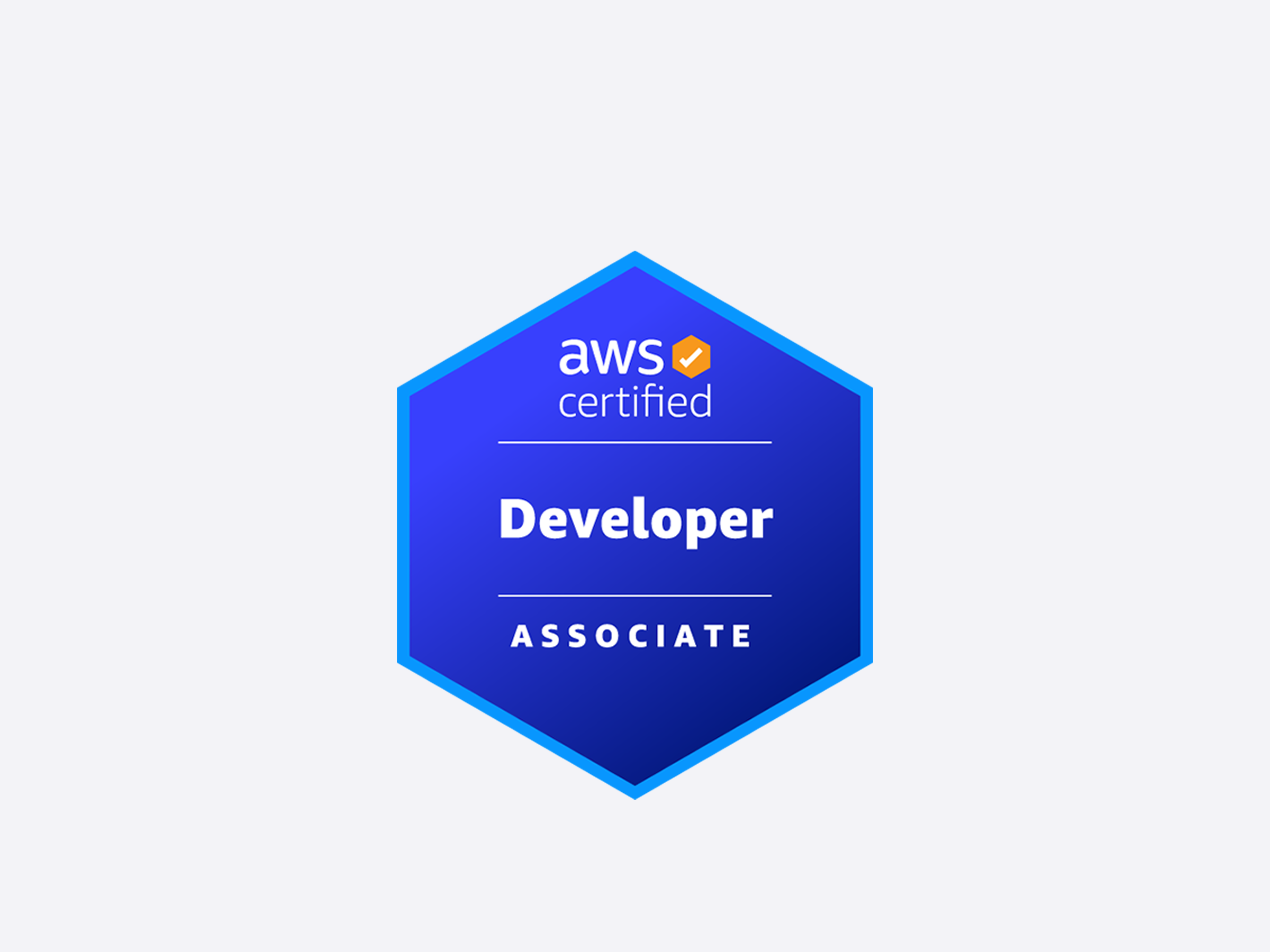 AWS Developer Associate badge