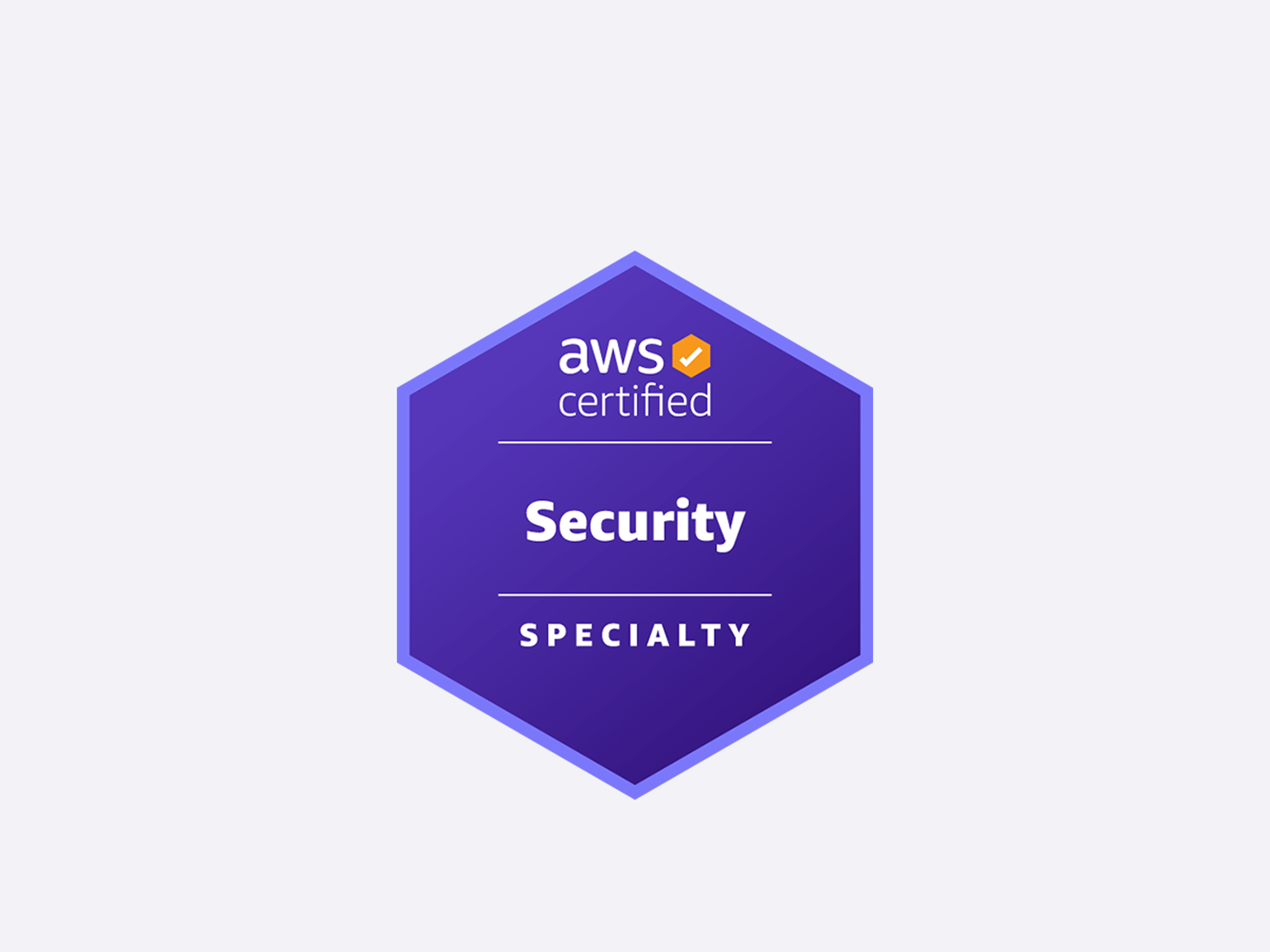 AWS Security Specialty badge