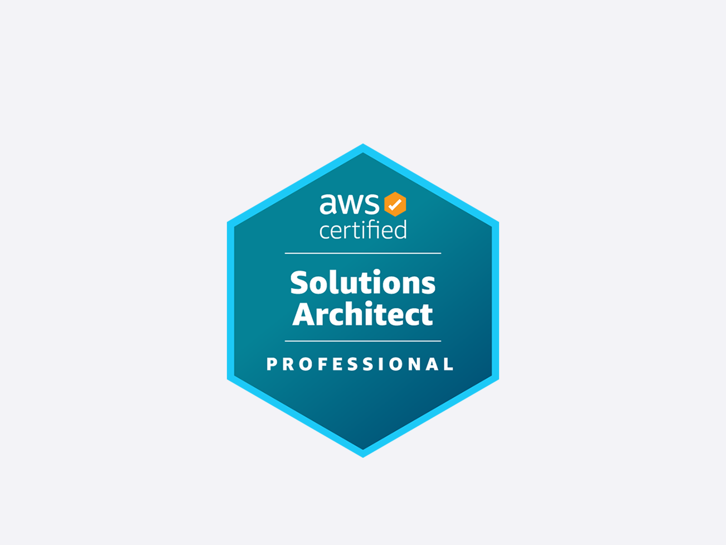 AWS Solutions Architect Professional badge